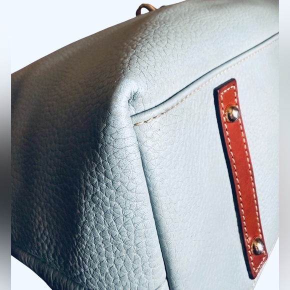 Dooney & Bourke Pebble Grain Logo Lock Hobo/Shoulder Bag - Picture 5 of 16